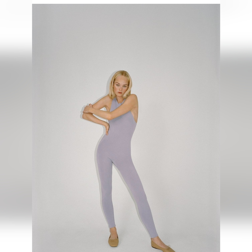 Zara Seamless Long Jumpsuit